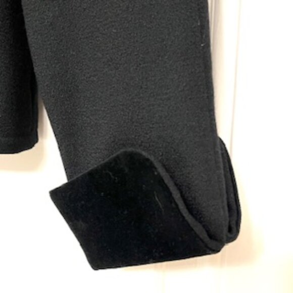 Christian Dior 100 % Pure Wool Velvet Black Gold CD Logo Zip Jacket and Skirt - Picture 6 of 11